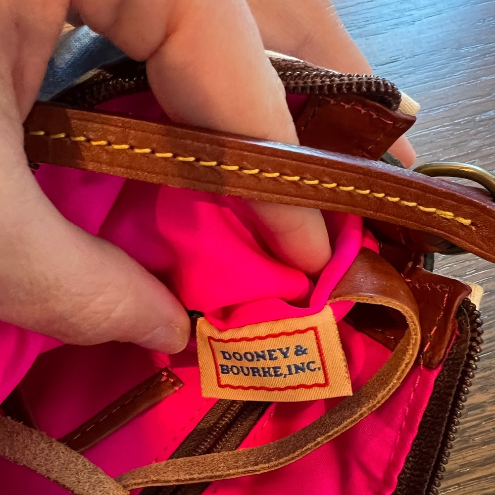 Dooney & Bourke Small Bag. Duck. Patchwork. Vinta… - image 8